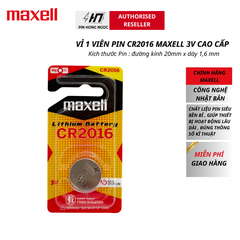 Pin CR2025 Maxell micro battery CR2025 H Bulk Made In JAPAN