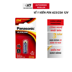 1 Viên Pin A23 12V Panasonic - LR-V08/1BP Dùng cho remote , cửa cuốn , chuông cửa