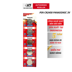 Pin Panasonic CR2450 Lithium 3V — Hiệu Suất Bền Bỉ