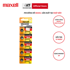 Pin Maxell SR626W – Pin Đồng Hồ 1.55V Chính Hãng, Hiệu Năng Ổn Định
