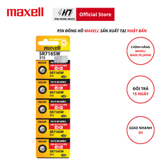Pin SR716 / 315 Maxell micro battery SR716SW 1BX5