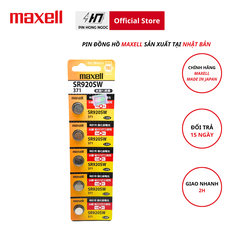 Pin SR920 / 371 Maxell micro battery SR920SW 100TP