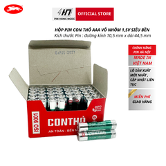 Hộp 40 viên Pin con thỏ AA nhãn nhôm xanh ( 20 đôi/ hộp )