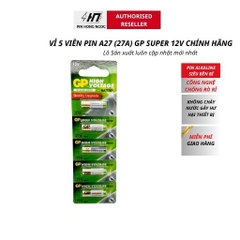 Pin A27 GP Vỉ 5 Viên hiệu điện thế 12V