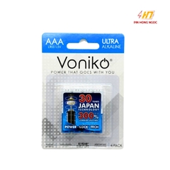 Pin kiềm Voniko Alkaline LR03 ( AAA ) 4B