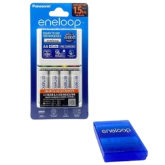 Bộ Sạc Nhanh Panasonic Eneloop K-KJ55MCC40V (Kèm 4 Pin AA 2000mAh)