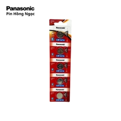 Vỉ 5 viên Pin CR1616 Panasonic Lithium 3V made in Indonesia