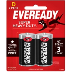 PIN Đại EVEREADY SUPER H.DUTY 1250 BP2 D vỉ 2 viên
