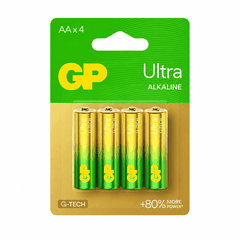 Pin GP Ultra Alkaline AA Vỉ 4 Viên
