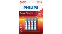 Pin Philips Alkaline AAA 1,5V vỉ 4 viên