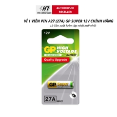 Pin A27 GP Alkaline 12V - Hàng chính hãng