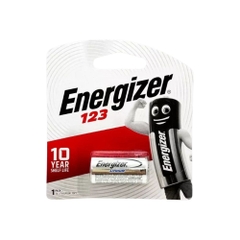 Pin CR123 ENERGIZER Lithium PHOTO 3V vỉ 1 viên