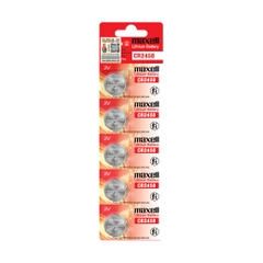 Pin Maxell CR2450 Lithium 3V vỉ 5 viên