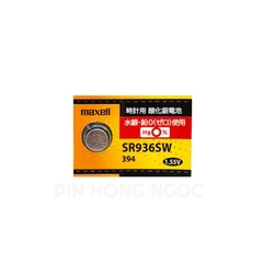 Pin Đồng hồ đeo tay Maxell SR936SW / 394 1,55V sản xuất tại Nhật Bản
