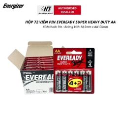 Vỉ 6 Viên Pin AA Eveready Super Heavy Duty 1215 BP4+2
