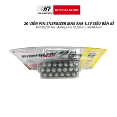 Pin Energizer Max E92 BP18+2 AAA ( Vỉ 20 Viên )
