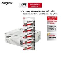 PIN LR44 ( A76 )ENERGIZER A76 BP2X5 Vỉ 10 Viên