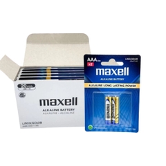 Pin Maxell Alkaline AAA 1,5V LR03-2B vỉ 2 viên