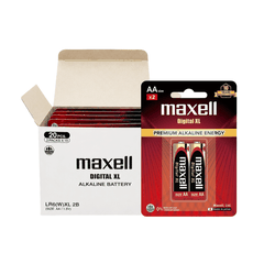Hộp 20 Viên Pin Maxell Premium Alkaline Digital XL AA 1.5V