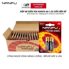 Vỉ 2 Viên Pin AA NANFU Alkaline 1,5V