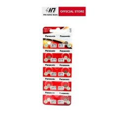 Pin Panasonic SR626SW (377) 1.55V Chính Hãng - Vỉ 10 Viên Dùng Cho Đồng Hồ