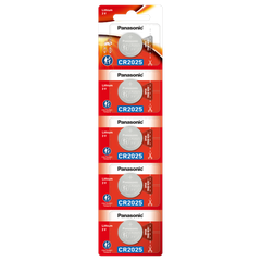 Pin CR2025 3V Panasonic Lithium made in Indonesia