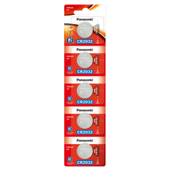 Vỉ 5 Viên Pin Panasonic CR2032 Lithium 3V Made in Indonesia