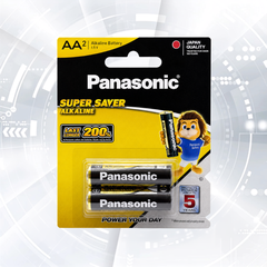 Pin Panasonic LR6YTP/2B AA Super Saver Alkaline 1.5V