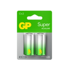 Pin Trung Alkaline C GP14AETA21-2GSBC2 ( Vỉ 2 Viên )