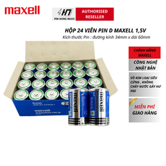 Pin Đại D Maxell battery R20 (C) 2P 1,5V Chính Hãng
