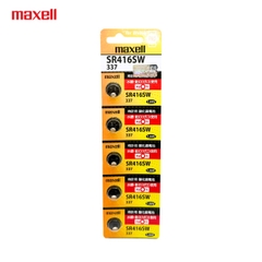 pin đồng hồ Maxell SR416 / 337 1,55v made in Japan