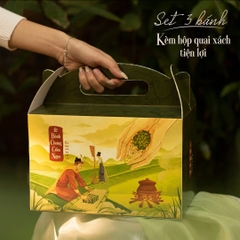 Mặn - Set 3 Bánh Chưng Cốm Ngọc