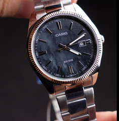 ĐỒNG HỒ CASIO XÀ CỪ ĐEN NAM MTP-1302DS-1AVDF