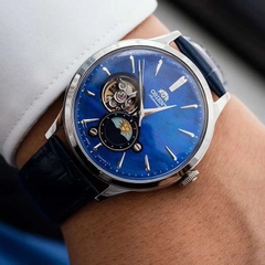 ORIENT CLASSIC SUN AND MOON GEN 6 AUTOMATIC BLUE RA-AS0103A10B