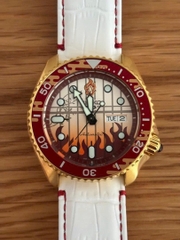 ĐỒNG HỒ NAM SEIKO 5 AUTOMATIC SPORTS SRPJ28 KIMETSU NO YAIBA  Limited Edition RENGOKU