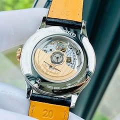 LONGINES RECORD BLACK DIAMOND 18K BEZEL L2.821.5.57.2