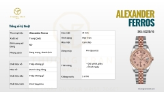 ĐỒNG HỒ NỮ ALEXANDER FERROS 8222D/16