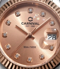 ĐỒNG HỒ NỮ CARNIVAL QUARTZ 8250L-CH-NN