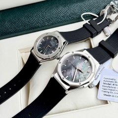 ĐỒNG HỒ ĐÔI CARNIVAL 8168G-VT-DCS-DK BLACK MOP - CARNIVAL 8168L-VT-DCS-DK BLACK MOP