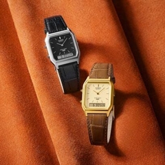 ĐỒNG HỒ UNISEX CASIO QUARTZ AQ-230EL-1ADF