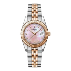 ĐỒNG HỒ NỮ CARNIVAL QUARTZ XÀ CỪ HỒNG 8131L-CH-HK
