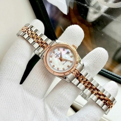 ĐỒNG HỒ NỮ CARNIVAL QUARTZ XÀ CỪ TRẮNG 8131L-CH-TK