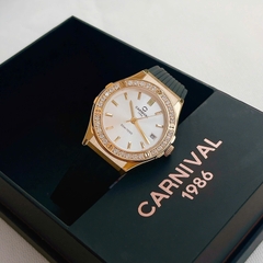 ĐỒNG HỒ NỮ CARNIVAL QUARTZ 8168L2-VH-DCS-T