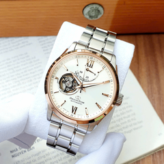 ĐỒNG HỒ NAM ORIENT STAR AUTOMATIC ROSE GOLD SEMI SKELETON RK-AT0023S ( RKAT0023S ) ( AT0023S )
