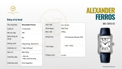 Đồng Hồ Nữ Alexander Ferros 7281S-02