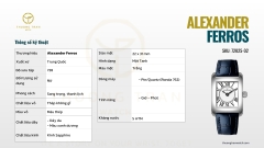 Đồng Hồ Nữ Alexander Ferros 7282S-02