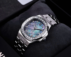 ĐỒNG HỒ NỮ CARNIVAL QUARTZ XÀ CỪ ĐEN 8160L2-VT-DK
