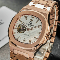 ĐỒNG HỒ NAM CARNIVAL OPEN HEART AUTOMATIC 8128G1-VH-T