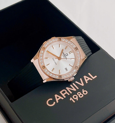 ĐỒNG HỒ NỮ CARNIVAL QUARTZ 8168L2-VH-DCS-T