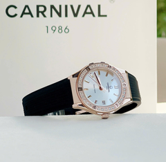 ĐỒNG HỒ NỮ CARNIVAL QUARTZ 8168L2-VH-DCS-T